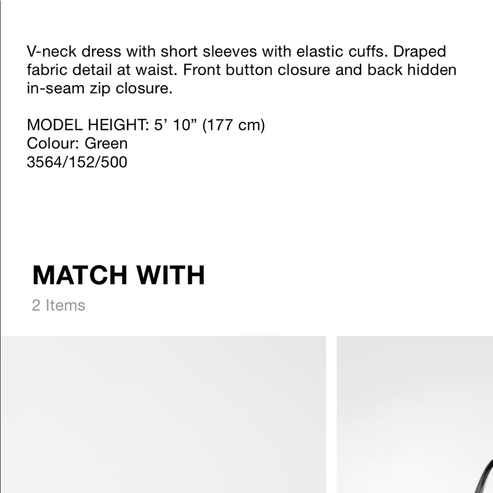 Zara dress excellent condition - Picture 6 of 8